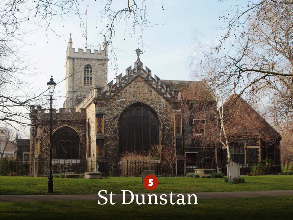 St Dunstan, una de las más antiguas iglesias de Londres