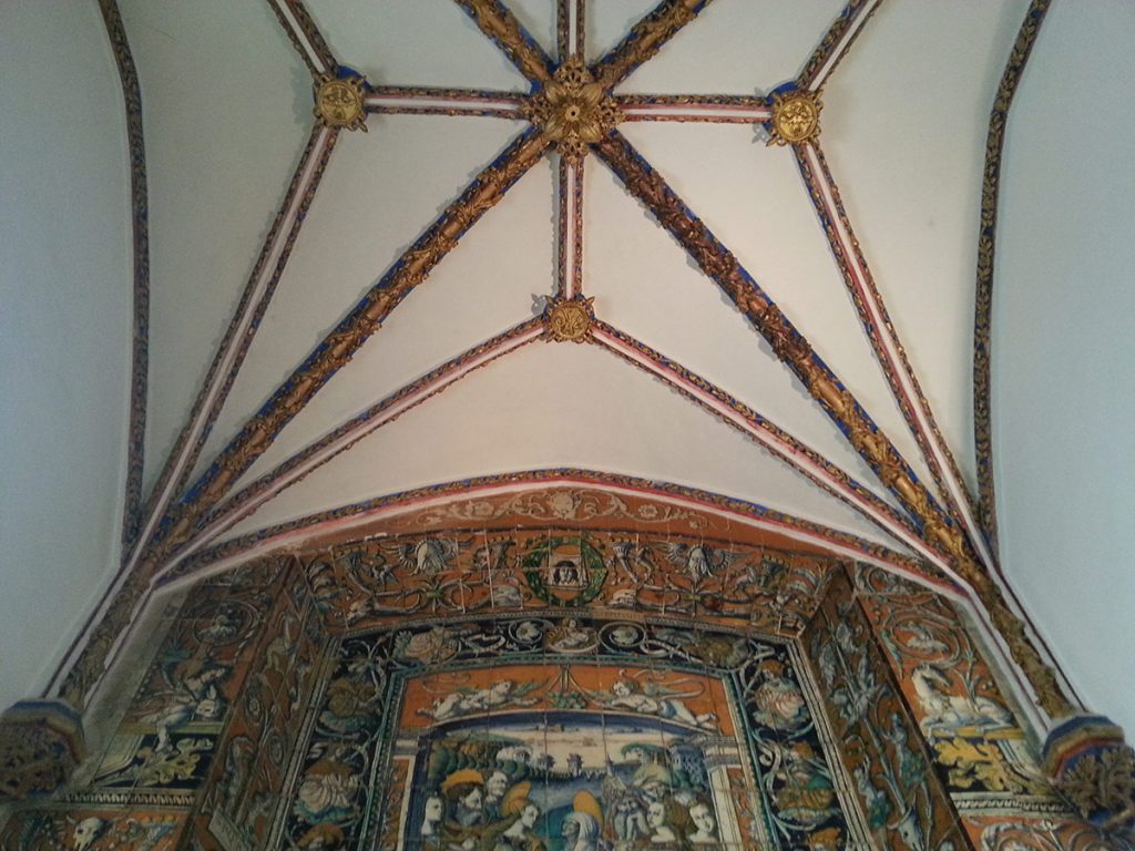 Segunda bóveda sobre el retablo. Ruta Cultural